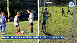 Román Guajardo industrial de la ciudad y parte de la comisión de fútbol infantil del CCUP [upl. by Teressa]