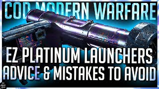 PLATINUM LAUNCHERS IN 2 DAYS MODERN WARFARE FAST DAMASCUS GUIDE GOLD JOKR  RPG  STRELA  PILA [upl. by Denton]