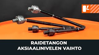 Kuinka vaihtaa raidetangon aksiaalinivel autoon AUTODOCOHJEVIDEO [upl. by Notyalk]