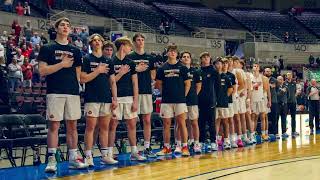 Sights and Sounds  Court side Farmington Tigers vs Lakeville North  MN Section 1AAAA Championship [upl. by Ahsekam]