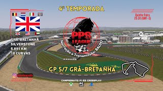 T4 GP 57 GrãBretanha AO VIVO  F1 23  PPS League [upl. by Enimrac845]