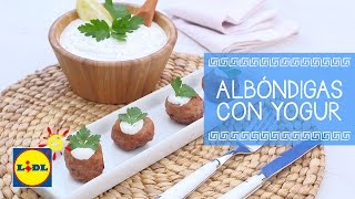 Albóndigas Con Salsa De Yogur  Recetas Griegas [upl. by Schapira]