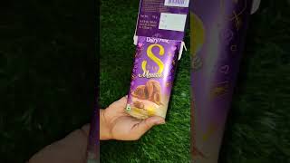 Cadbury dairy milk silk moouse chocolate 🍫shortsyoutube shortsyoutube swadkavardan [upl. by Lourie]