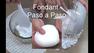 Cómo Hacer Fondant Paso a Paso  Receta Casera Fácil y Efectiva [upl. by Yboc]