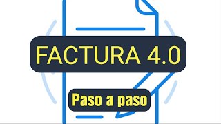 COMO HACER UNA FACTURA EN VERSION 40 PASO A PASO EN PAGINA DEL SAT [upl. by Innob]