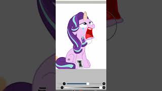 mlp mylittlepony edit backrooms infection Au Starlight Glimmer fon [upl. by Card]