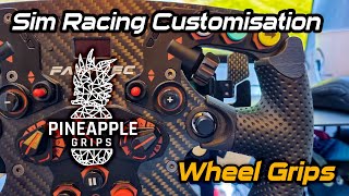 Custom Wheel Grips for Fanatec Formula Wheels [upl. by Adliwa58]