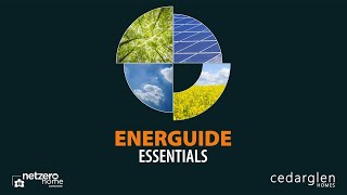 Net Zero EnerGuide Essentials  Get Inspired with Cedarglen Homes [upl. by Sutit]