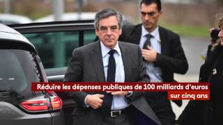 François Fillon en 4 propositions  réduction record de la dépense publique [upl. by Feucht]