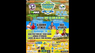 LAZO XIV CAMPEONATO NACIONAL DE ESTRELLAS CHILIBRE CAMPING CHIRIQUÍ VS COLON [upl. by Annaerb]