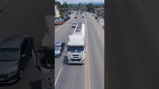 Flammable tanker spotted thehighway flammable truck viralvideo shorts [upl. by Philbo]