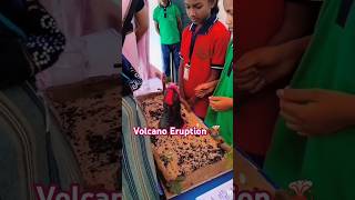 Volcano Eruption 🌋 Science project science exhibition school projectodiamedium 👍 [upl. by Magnolia]