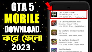 GTA 5 Mobile Release From Play Store  GTA V Mobile For Android  GTA 5 Mobile Version [upl. by Bennink]