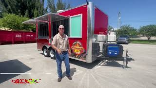 8x16 Food Trailer for Sale  Concession Nation [upl. by Pardo734]