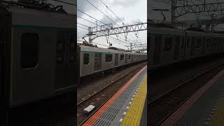 堀切駅｜東武スカイツリーライン（東急2020系電車2129F）上り 急行の通過。R66。TOKYU on TOBU SKYTREE Line Horikiri Staton TOKYO TRAIN [upl. by Aek]