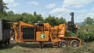 CBI ChipMax Industrial Wood Chipper [upl. by Sirdna]