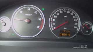 vectra c 19 cdti 150 HP Z19DTH stock acceleration [upl. by Annayr236]