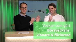 Veckans vinnare amp förlorare på börsen v42 [upl. by Atiuqihc]