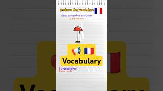 Speaking French  Bedroom Vocabulary [upl. by Lanaj]