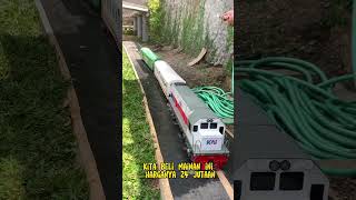 Kereta api mainan ini murah banget loh guys😊 keretaapi mainankereta youtubermobilmobilan toys [upl. by Rahr197]