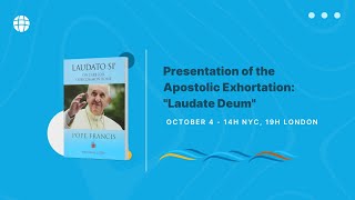 Presentation of the Apostolic Exhortation quotLaudate Deumquot [upl. by Lohrman]