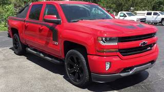 2017 Chevy Silverado 4WD Crew cab Rally 2 edition short box z71 with sport bar [upl. by Yrovi]