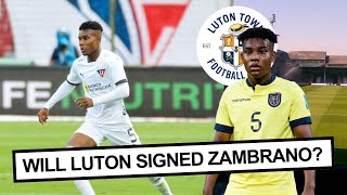 Óscar Zambrano Will Luton Town Sign This South American Wonderkid [upl. by Aivatnohs924]