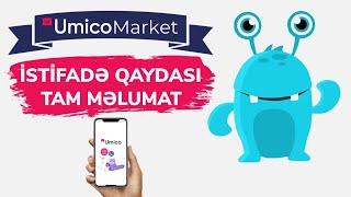 Umico market istifade qaydasi OZUNET [upl. by Roshelle]