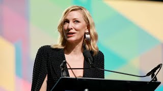 Cate Blanchett Palm Springs International Film Festival Speech [upl. by Anibor]