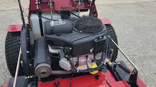 138016  Bradley 52SCCT27 StandOn ZeroTurn  27HP 810cc Briggs amp Stratton [upl. by Davie]