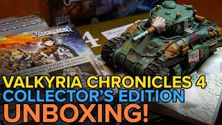 Valkyria Chronicles 4 Memoirs from Battle Premium Edition Unboxing [upl. by Avuha]