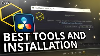 How to Install Reactor and their 5 Best Tools for DaVinci Resolve [upl. by Darell]