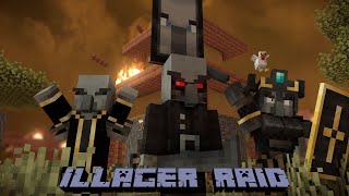 Illager raid №27Minecraft raids [upl. by Dickenson291]