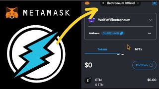 How To Add Electroneum Network on Metamask Manually [upl. by Nabe]