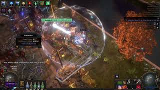 PoE  Lancing Steel of Spraying CoC Discharge of Misery feat Volls Protector  First quotbuildquot [upl. by Merat]