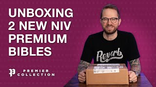 Unboxing TWO Premier Collection NIV Thinline Bibles from Zondervan [upl. by Yramanna631]