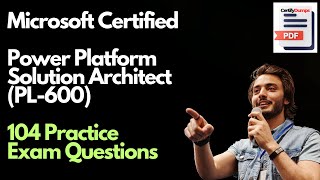 PL600 Microsoft Power Platform Solution Architect Latest Practice exam Questions  PL600 Exam [upl. by Cheria]