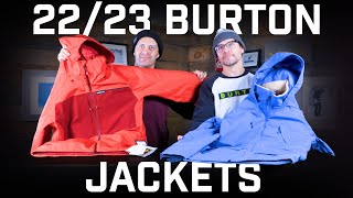 The 2223 Season Lineup of Burtons Jackets [upl. by Nylirret]