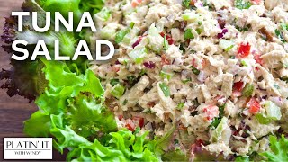 The BEST Tuna Salad  Everyday Favourites [upl. by Auop]