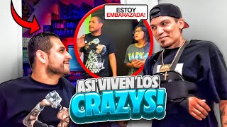 RECORRIMOS TODA SU CASA😳 COMO VIVEN REALMENTE LOS YOUTUBERS Los crazy’s [upl. by Linkoski581]