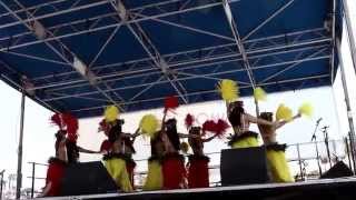 Dance with Leolani and her Ori Tahiti team performing at the Santa Monica Pier 2015 [upl. by Droffats]