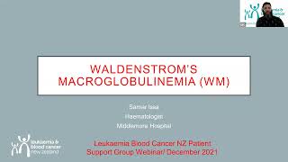 Waldenstroms Macroglobulinemia Webinar [upl. by Jorgenson]