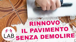 Pavimenti in Resina su Piastrelle Esistenti  TUTORIAL [upl. by Tsiuqram122]