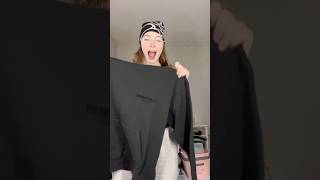 Unboxing my essentials hoodie [upl. by Stephani]