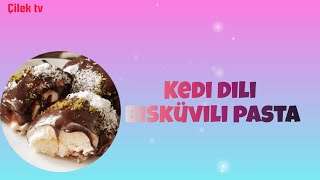 kedi dili bisküvili pasta [upl. by Adnara]