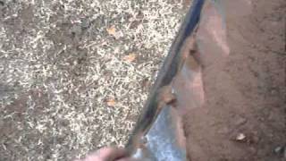 home made murray lawn mower snow and dirt plow [upl. by Nivac230]