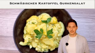 Schwäbischer Kartoffel Gurkensalat zur Grillsaison [upl. by Shaper]