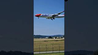 Edelweiss Air Airbus A340 Smooth Landing zrh zurich switzerland [upl. by Thanh]