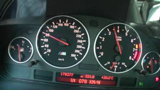 Bmw M5 99 100200kmh [upl. by Nauqes]