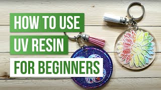 How To Use UV Resin For Beginners [upl. by Adnilema]